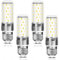 Liuyife 4 Pack Ampoules LED 16W En Forme D'épi De Maïs, Ampoules LED E27 à Visser, Blanc Froid 6000K, Non Dimmable, Basse Consommation Pour Sous-Sols, Salles De Bains, Terrasses Et Abris De Jardin