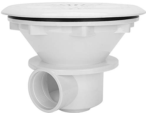 Baxnore Puerto de desagüe de la Piscina Salida de Agua Natación de Piscina Reemplazo de Accesorios de Acero Inoxidable de Acero Inoxidable para Piscinas Tamaño 23 x 17 cm