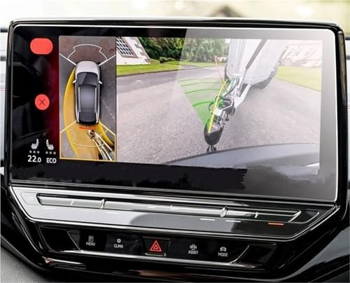 RXRJSU Tempered Glass Film Protector For VW For ID.3 For .4 For Cockpit 2020 2021 10 Inch Car Radio Gps Navigation Screen Sticker Screen Protector Navigation Protective Film(10 inch)