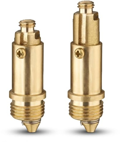 2 Pcs Pop Up Sink Plug Replacement,Pop Up Bath Plug,Brass Basin Click Clack Plugs Replacement,Pop-Up Plugs for Wash Basins,for Most Bathroom Bathtub Sink Drain Stopper Prevent Leaks