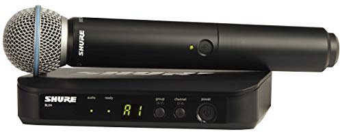 Shure BLX24/B58 – Sistema de mano inalámbrico con micrófono inalámbrico beta58 a