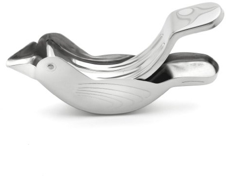 Weis Zitronenpresse, Silber