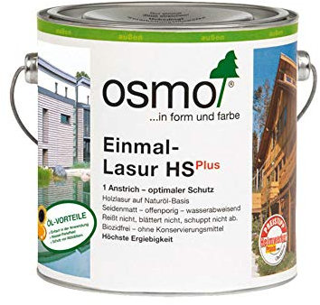 Osmo Einmal-Lasur HS Plus Ebenholz 2,50 l - 11101275