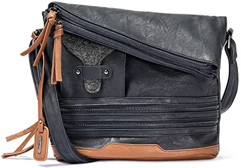 Rieker Spaltet Frauen Messenger Handtasche One Size Navy