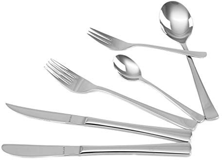 Solex Karina Besteckset 72 teilig für 12 Personen inklusive Steakmesser