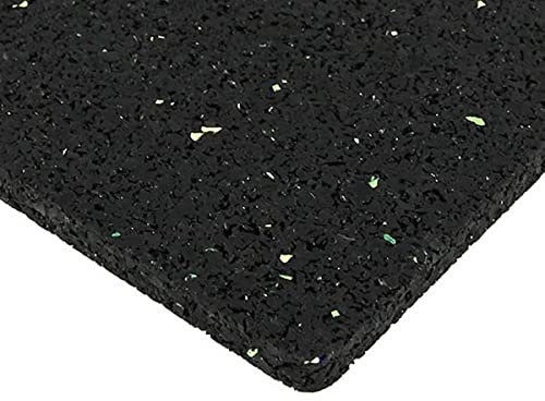 Systafex® Unterlegmatte Bautenschutzmatte Antirutschmatte Stallmatte rutschfest Gummimatte Bodenschutzmatte für Fitnessgeräte Bodenmatte 8mm (125cm x 250cm)