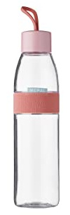 Mepal Ellipse Vattenflaska, Återanvändbar Och Läckagesäker Drickflaska, Lämplig För Kolsyrade Drycker, Bpa-Fri, 700 Ml, Rosaröd, Vivid Mauve