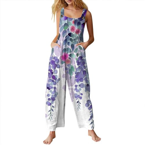 RMBLYfeiye Culottes Hosen Damen 2 Teiler Jumpsuit Sexy Summer Supplies Sommer Elegant Latzhose Jeans
