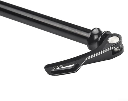 EasyByMall Fahrrad-Schafthebel mit Schnellspannfunktion, 100 x 15 mm Steckachse (schnelle Demontage)