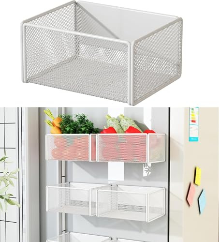 Lihetymg Magnetbox Regal Magnetisch Küchenorganizer Magnetischer stiftehalter Magnet Regal für kühlschrank Stifthalter Magnetische Ablage Magnet Zubehör Whiteboard Magnetischer Organizer