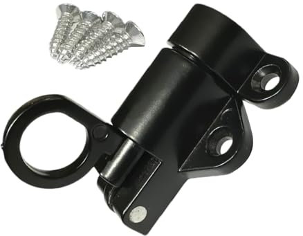 Pestillo de puerta de resorte - pestillo de perno de carga automática, Pasador de bloqueo de resorte de aluminio | Anillo de tracción de seguridad, perno de puerta con resorte, bloqueo automático