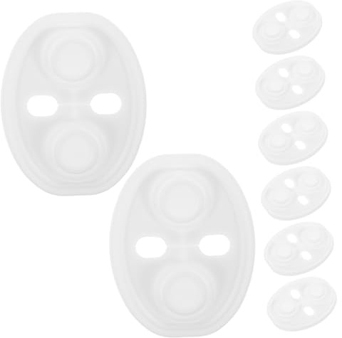 Cabilock Lot De 8 Coussinets De Protection pour Serrure De Porte De Voiture Amortisseurs De Chocs Silencieux Anti-Collision Protection pour Serrure De Voiture