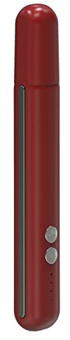 Yechiry Trapano Elettrico per Unghie, Lima per Unghie Ricaricabile Lucidatrice a Batteria 15000 Giri/min 3 Velocità Regolabili Avanti e Retromarcia Luce LED, con 6 Punte Abrasive Sostituibili (rosso)