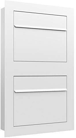 Unterputz Briefkasten - Einbaubriefkasten Sora for Two in Weiß