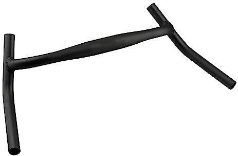 SENQI Fahrradlenker PRO Aluminiumlegierung Fahrradlenker Big Angle Bend Lenker Drop Lenker für Gravel Bikes MTB 22,2 x 31,8 mm, 430 x 560 mm, 470 x 610 mm, 510 x 640 mm, Schwarz (31,8 x 430 x 560 mm)