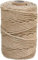 HONENCN 4 mm x 50 Meter natürliches Jute-Hanfseil, strapazierfähig, dicke Schnur für Garten, Bindung, Handwerk, Verpackungsmaterial, Kratzbaum, Kratzbaum