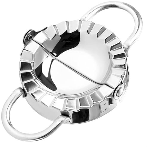 1 Pcs Dumpling Maker, 3'' Stainless Steel Empanada Maker Press, Pastry Tools Ravioli Mold Gyoza Maker Kitchen Accessories, Pie Maker, Dumpling Maker
