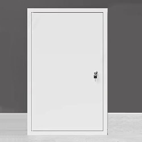 Isolerat åtkomstpanelskydd för gips, låsbar metallinspektionsdörr för vindar och badrum, 60 x 100 cm (24 x 40 tum) – hållbar och säker åtkomstlösning