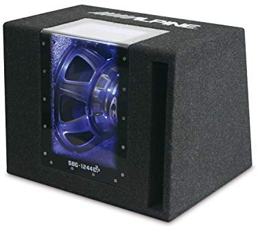 Alpine SBG 1244BP Electronics 800W 12 Subwoofer