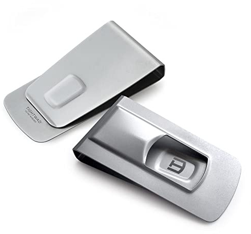 Silver Metal Tightwad Money Clip