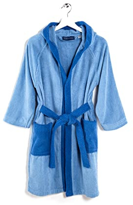 Caleffi 01915, Accappatoio Unisex - Bambini, Lavanda, 12-14 anni