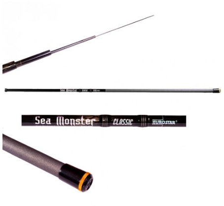 Eurostar Sea Monster Classic Stipp 5m 500cm 5-20g Stipprute Telerute Unberingte Stipprute Stippe Teleskoprute