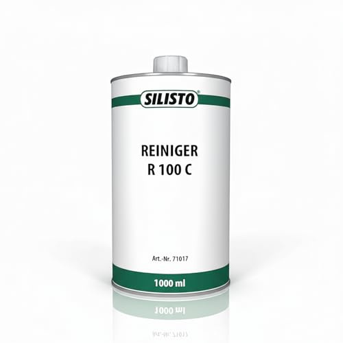 Silisto Kunststoffreiniger Spezialreiniger 1x Stück R 100 C - PVC-Hart Ideal für Fensterrahmen und andere Kunststoffe Inhalt 1000ml