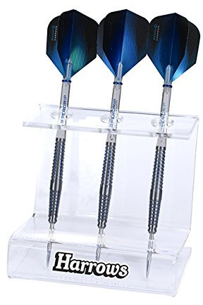 Harrows Acrylic Darts Display Stand - Dartständer, 3er