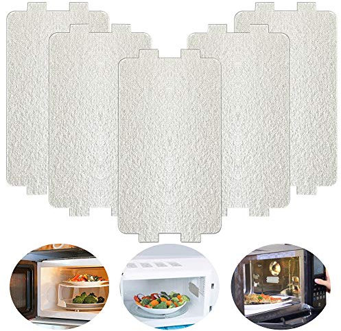 KLYNGTSK 5 PCS Mica Microondas Reparación de Microondas Mica de Placas Hojas de Microondas Hoja de Mica Reemplazo de Placa de Mica para Horno Microondas de Cocina (6.4 * 11.7cm)