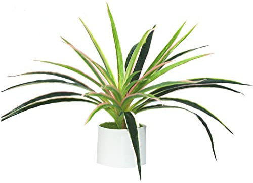 Luxylei Chlorophytum Artificiel, Bonsaï De Fleurs De Plante D'araignée pour Décoration du Bureau du Jardin (Pot Non Incluse)
