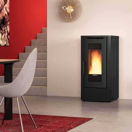 Extraflame 1285502 Dahiana VFS Pelletofen Stahl Schwarz/A+