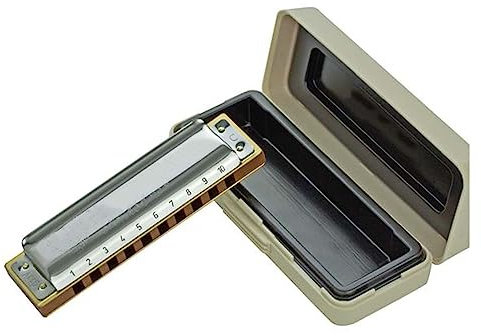 Mundharmonikas Diatonische Mundharmonika, 10 Löcher, 20 Töne, Harfe (Color : Key Bb)