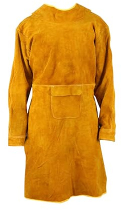 Colcolo Schweißschürze, flammhemmende Bekleidung, Schweißjacke, Schweißmantel, Kleidung, vielseitig einsetzbar, bequemer Schnallenverschluss, 100cm