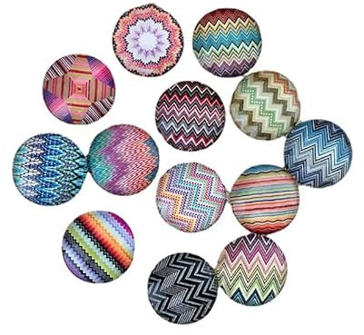 200 Stück Glassteine Bunt Zum Basteln Muggelsteine Bunt Glasnuggets Bunt Gemischte Farbe Glassteine Für DIY Halskette Anhänger Foto Schmuckherstellung (13,6MM)