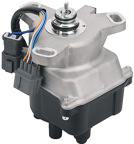 AiYiGu Ignition Distributor Compatible with Honda Civic DX, CX, LX 1.5L NON V-TEC 1992 1993 1994 1995, Replacement OEM TD-41U TD-47U 30100-P06-A02 30100P06A02 DST102