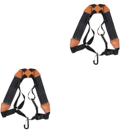 Abaodam 2St Saxophongurt verstellbare Träger Halsgeschirr für Fagotte Sax Hals Kindergürtel saxophon gurt saxophonständer schultergurt Gitarrengurt Zubehör für Saxophone Leder