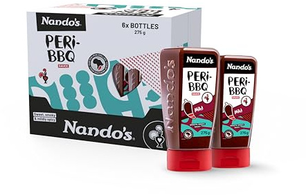Nando's Peri BBQ Sauce 286g (Pack of 6)