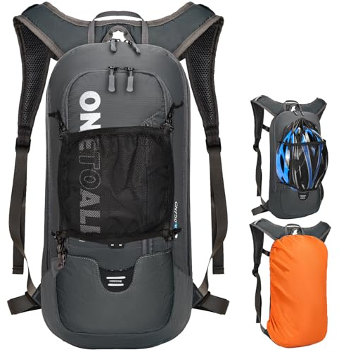 LOCAL LION Sac à Dos Vélo 6L/10L/12L, Petit Sac à Dos Ski Sac Vtt Homme Femme pour Randonnée Moto Cyclisme Sport Voyage Course Ultraléger Respirable