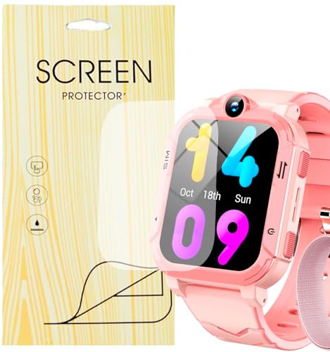 [6 Pezzo Protettive] Morbido Pellicola protettive per display Compatibile per Smartwatch Blackview Orologio Intelligente Bambini 1.83”Z20