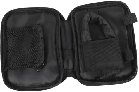 Generico Borsa Per La Conservazione Del Misuratore Di Glicemia Borsa Per Forniture Mediche Borsa Per Misuratore Esterno Borsa Per Forniture Mediche Borsa Per Farmaci Tessuto Nero