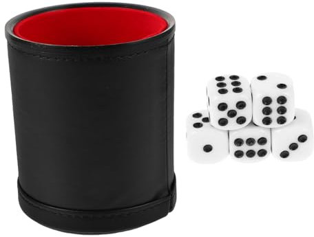 ERINGOGO Tazze Per Dadi Standard e Dadi Accessori Per Giochi Da Tavolo Shaker Per Da e
