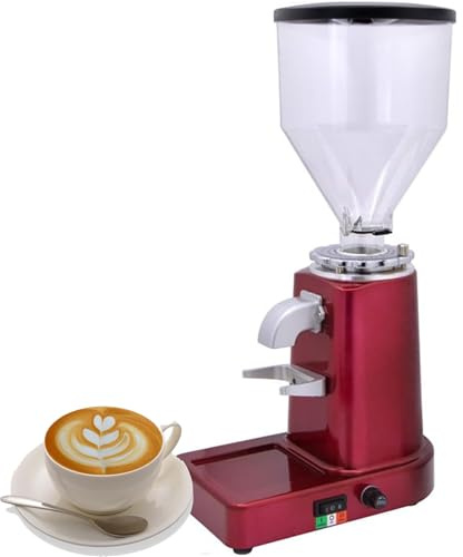 Lnlscle Molino De Café Profesional con Cuchillas, 19 Ajustes Regulables, Molino De Café Comercial para Cafetera Francesa, Cafetera De Goteo Y Espresso, Molino De Café De Precisión