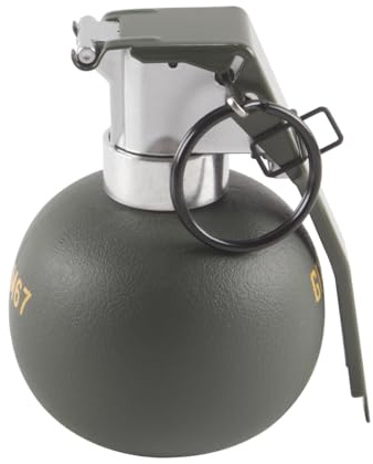 Hoite M67 Simulation Grenade Plastic Hand Grenade Nylon Material Outdoor CS Game Cosplay Prop Reusable Gear for Party Prank Gift​