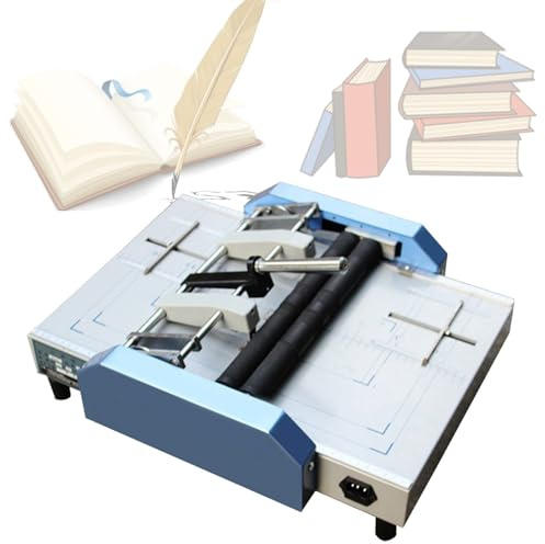 Grapadora y carpeta eléctrica de papel para una solución eficiente de encuadernación y plegado 2 en 1 en la fabricación de folletos