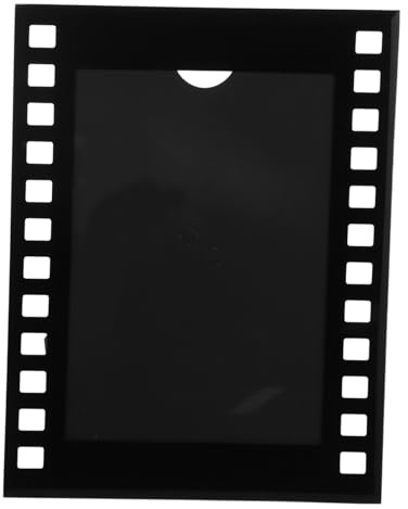 DIYEAH Cornice Fotografica in Plastica Nera Vintage Stile Pellicola Cinematografica da 7 Pollici Decorazione da Tavolo Retrò per Foto Ragazzo Ragazza e Matrimonio in Soggiorno