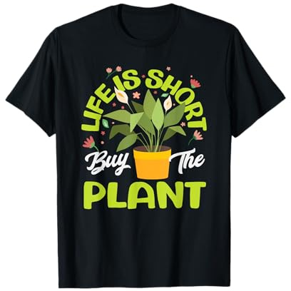 Amante delle Piante Acquista più Piante Fiore succulento Maglietta