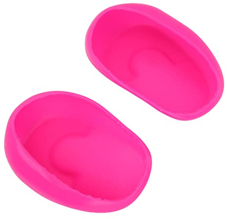 Naroote Protezione Professionale Leggera per Tinture per Capelli, Protezione per Orecchie, per Doccia in Salone, in Silicone, 10 Pezzi
