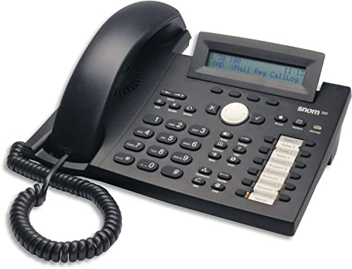 SNOM 320 Business phone Black