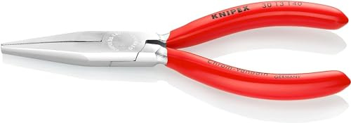 KNIPEX Langbeckzange verchromt mit Kunststoff überzogen 140 mm, 30 13 140