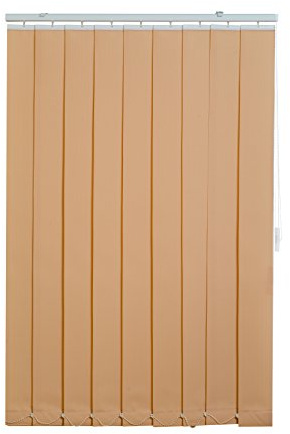 Büscher Vertikaler Lamellenvorhang Sunlines HW5200 Fixmaß 100 x 250 cm, Creme